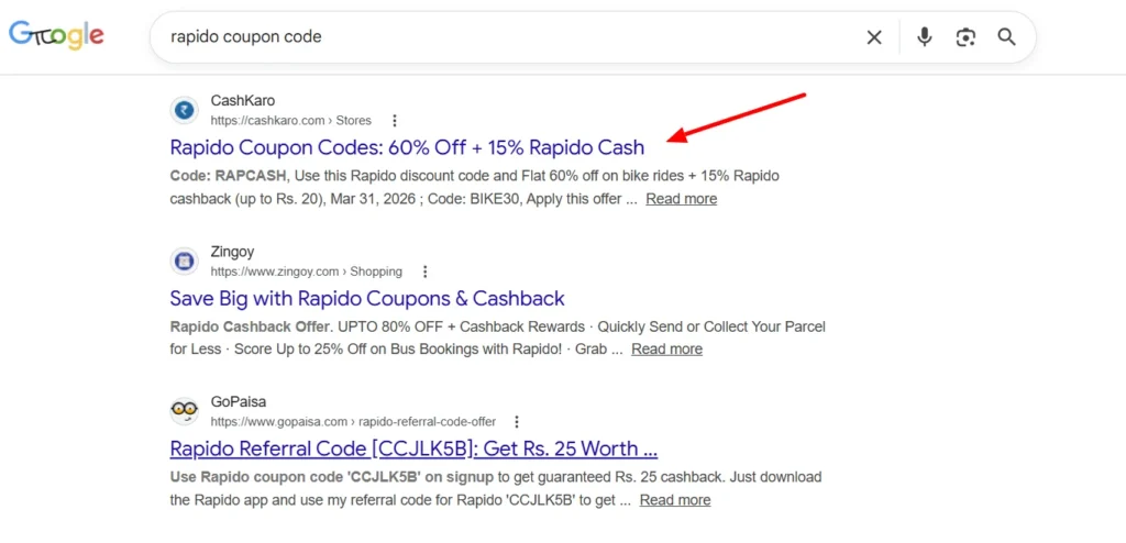 Doubling CashKaro’s organic traffic in one of India’s most competitive search categories